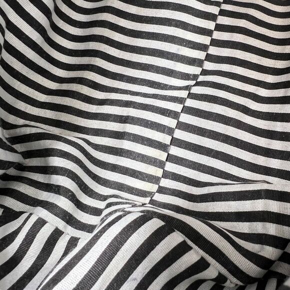 Luv Betsey by Betsey Johnson Satchel Star Print Striped Black White Pink Charm - Picture 16 of 16